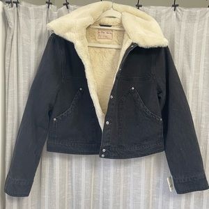 Free people Tia denim jacket. Size medium
